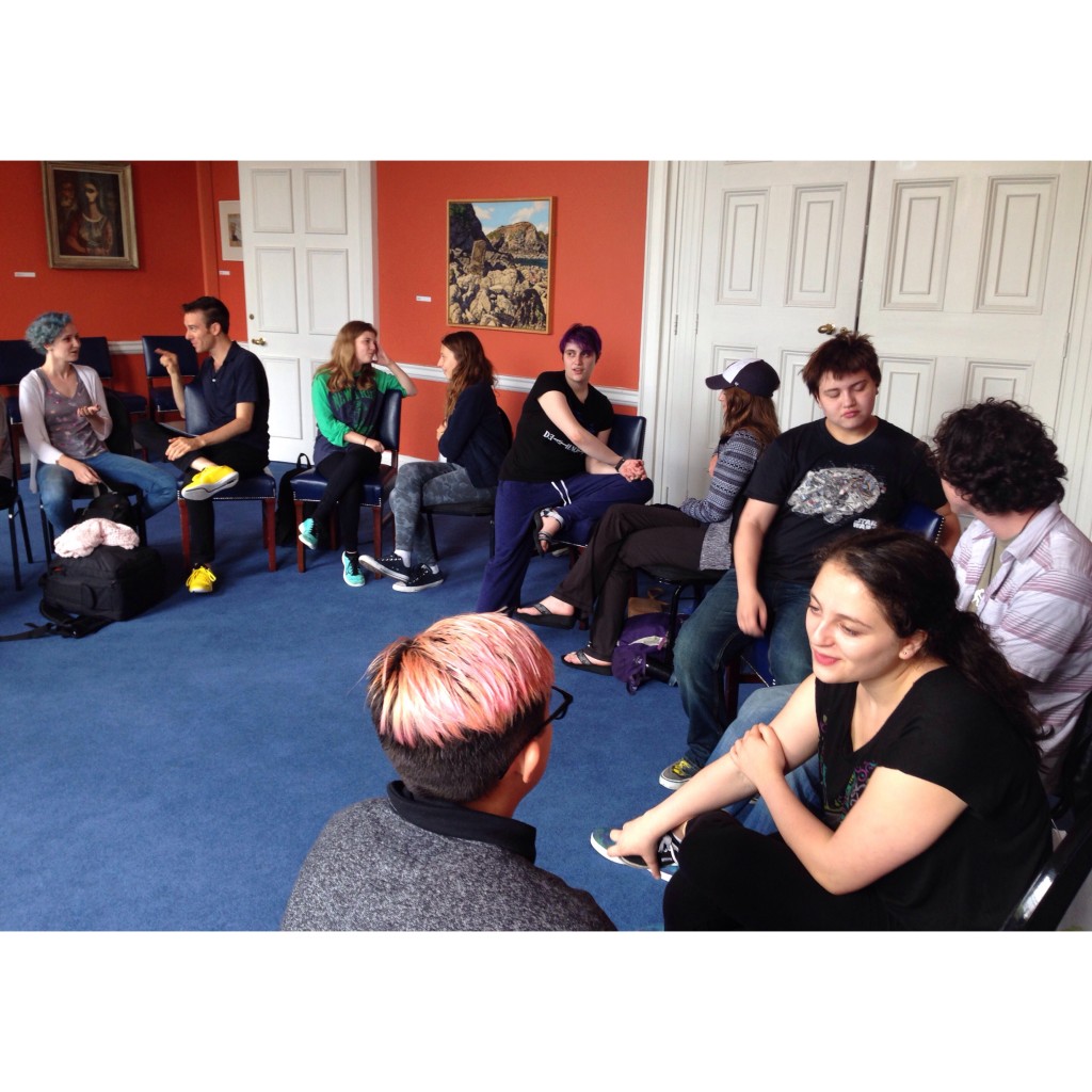 Introduction by way of personal interview. We were amazed by the stuff these students dug up in five minutes' time.